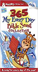 365 My Every Day Bible Song Collection CD - Wonder Kids